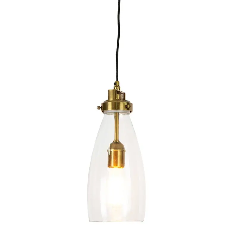 Roma Antique Brass Ceiling Pendant Fixture 1