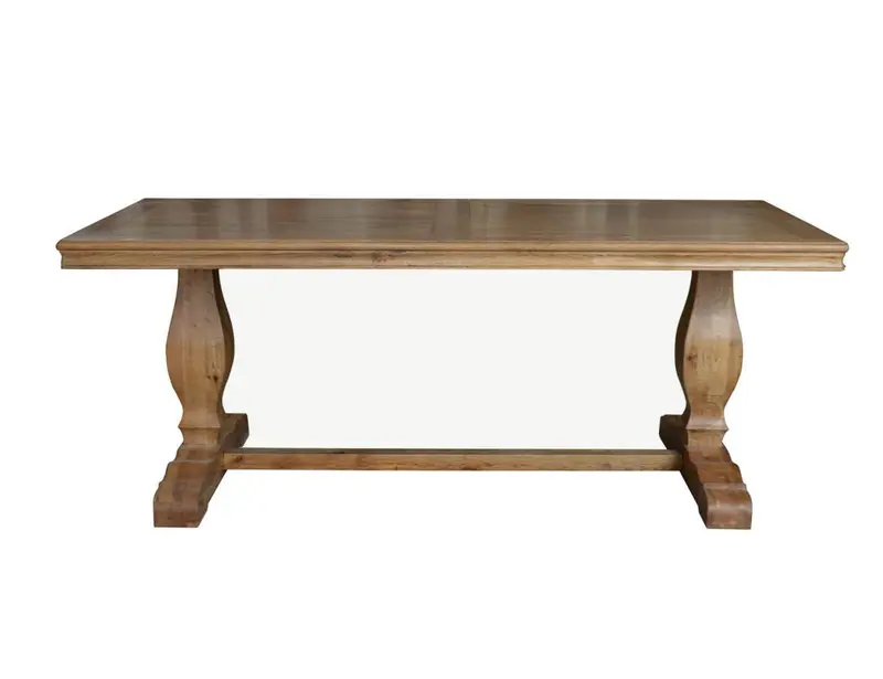 Salon 200Cm Natural Oak Dining Table – Sleek Contemporary Profile 1