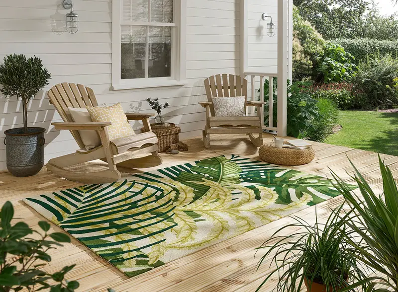 Sanderson Manila Artichoke Weatherproof Outdoor Fabric 446407 1