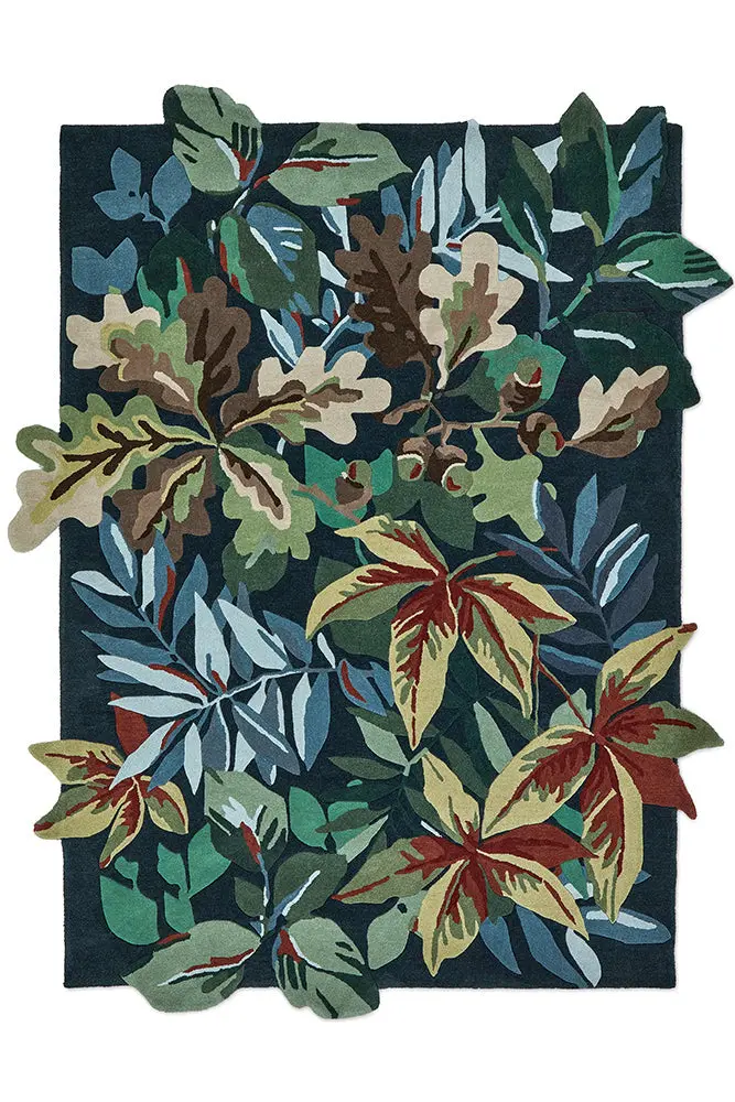 Sanderson Robin'S Wood Forest Green Area Rug – Model 146508 1