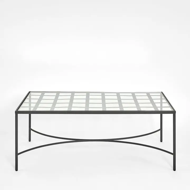 Sheffield All-Weather Outdoor Coffee Table – Powder-Coated Steel 1