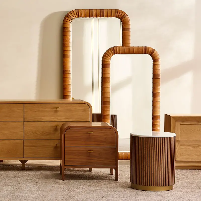 Sienna Full-Length Floor Mirror With Slim Profile 1
