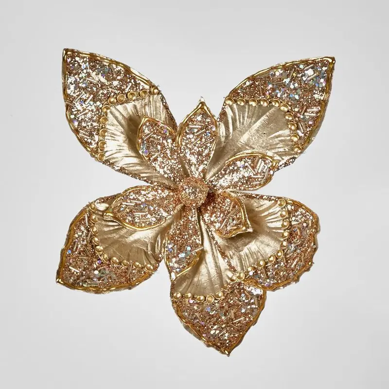 Silke Clip-On Floral Accent – Lightweight Botanical Hair Or Garment Clip 1