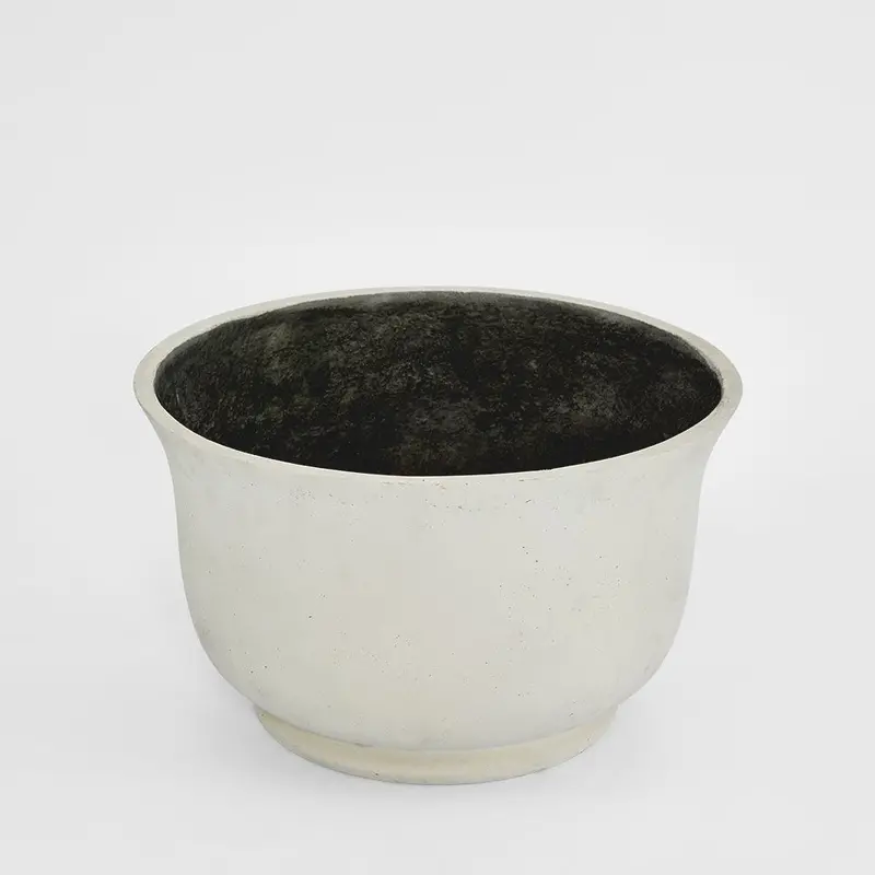 Small Chalk-Finish Jardinière Planter 1