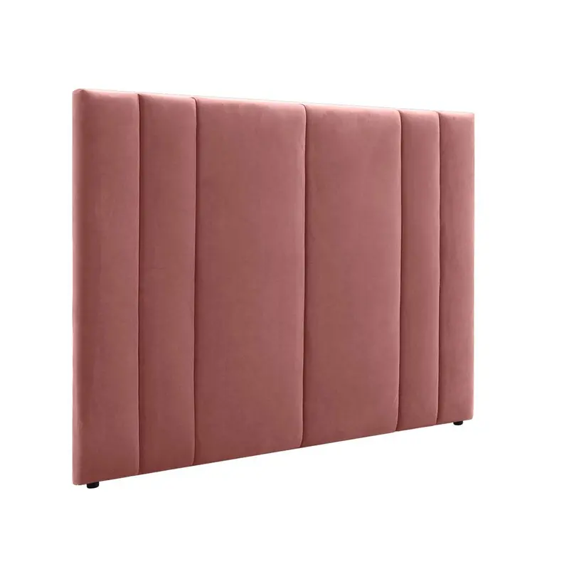 Soho Queen Bedhead In Luxe Dusty Rose Velvet 1