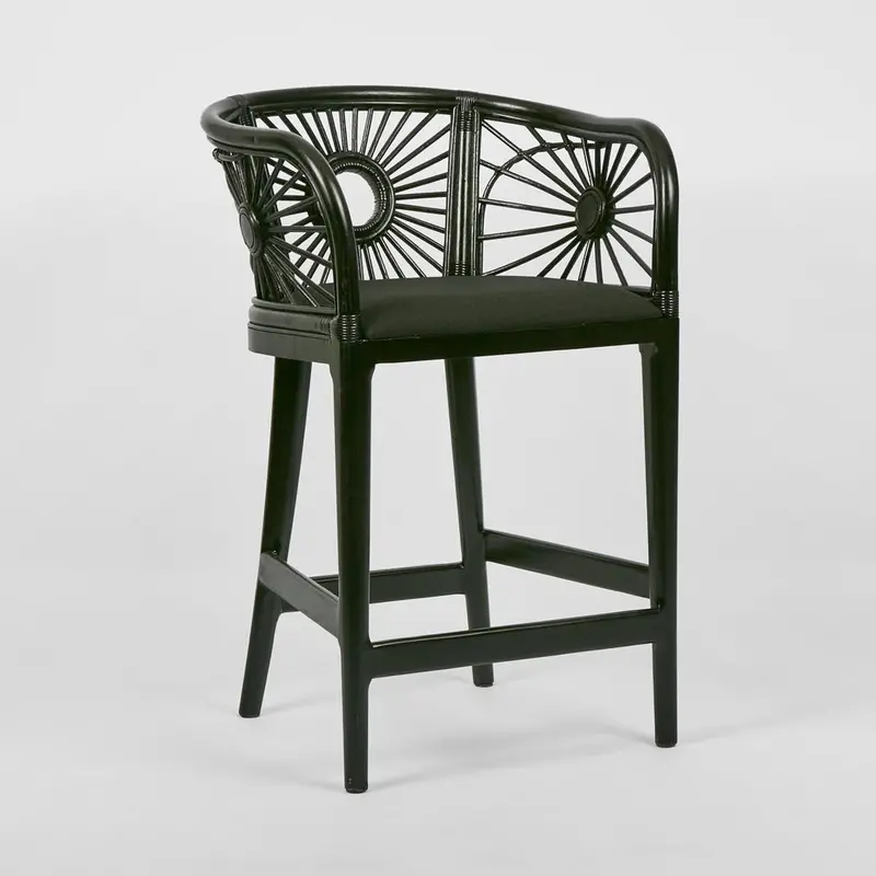 Solstice Black Counter-Height Stool 1