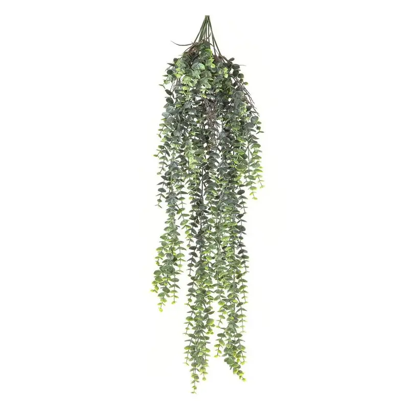 Staghorn Fern Artificial Hanging Piece – 80Cm Grey-Green Tropical Style 1