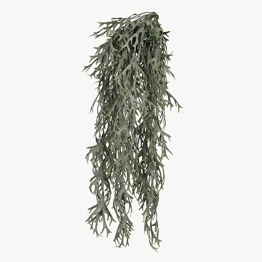 Staghorn Fern Hanging Plant Set – 12-Piece Faux Greenery Display 1