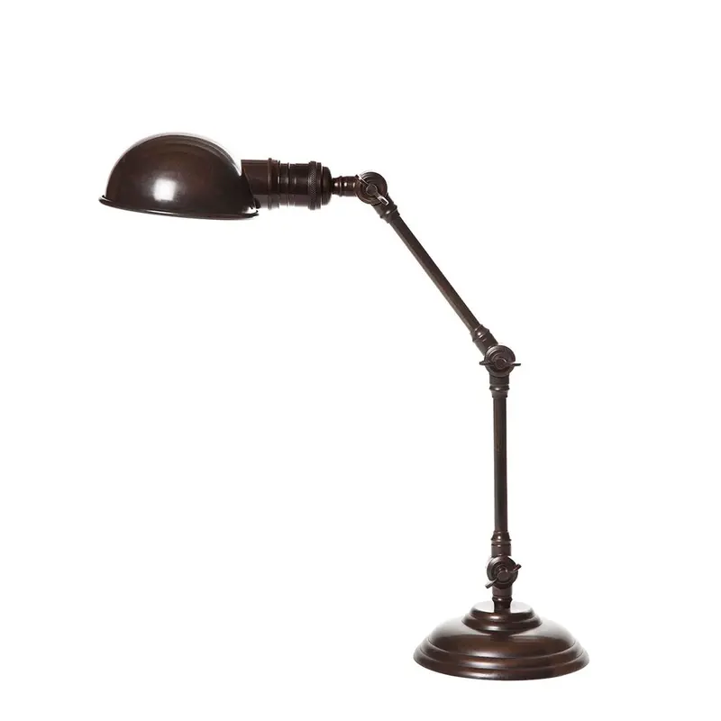 Stamford Adjustable Desk Lamp In Florentine Bronze 1