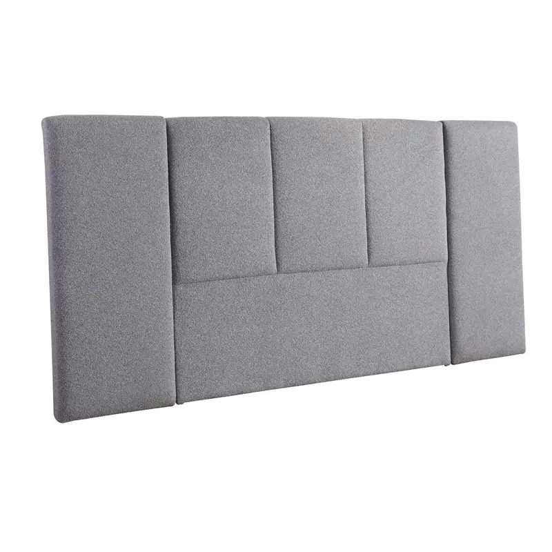 Storm Grey King Bedhead – Tailored Upholstery 1