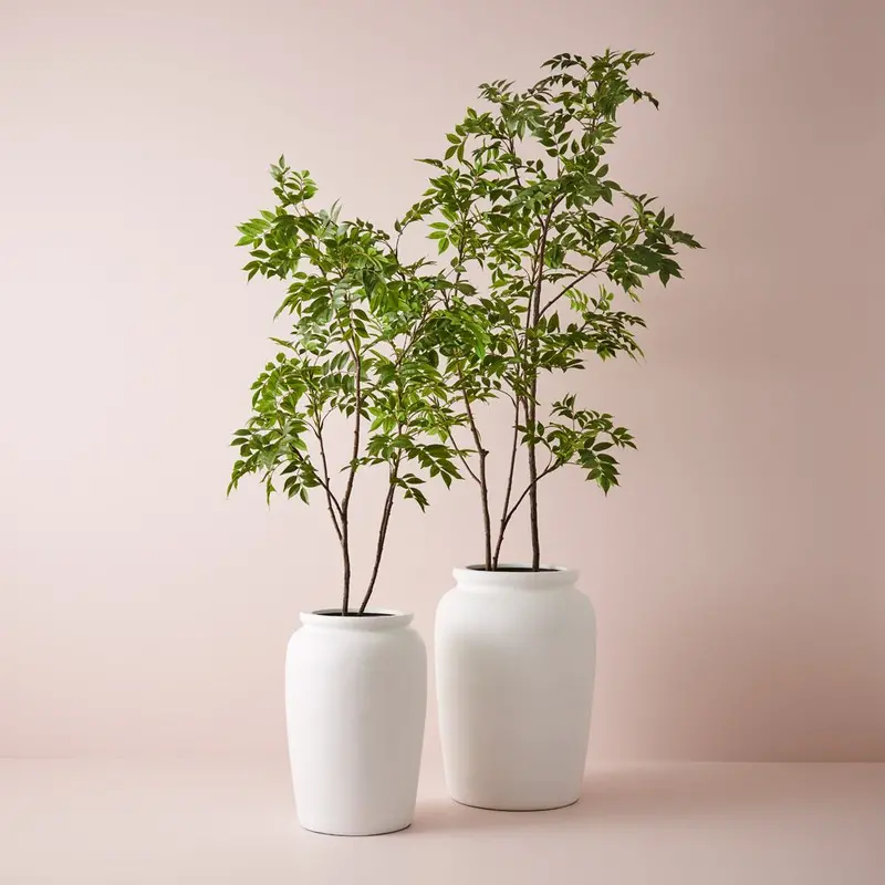 Stylized Japanese Lacquer Tree Faux Plant – Standalone Piece 1