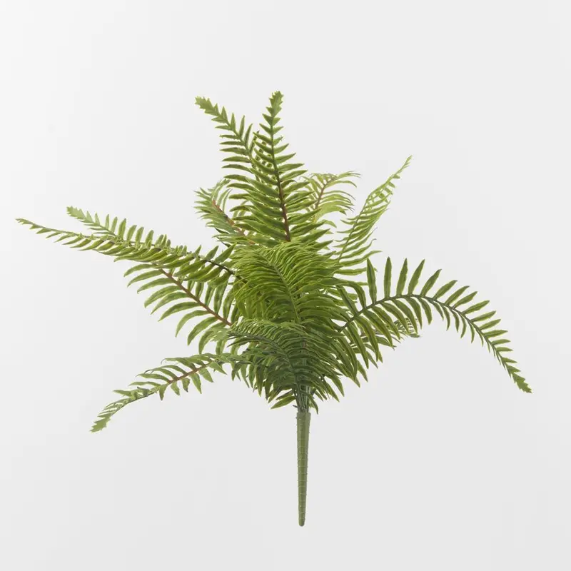 Sword Fern Bush – Lifelike Green Foliage 1