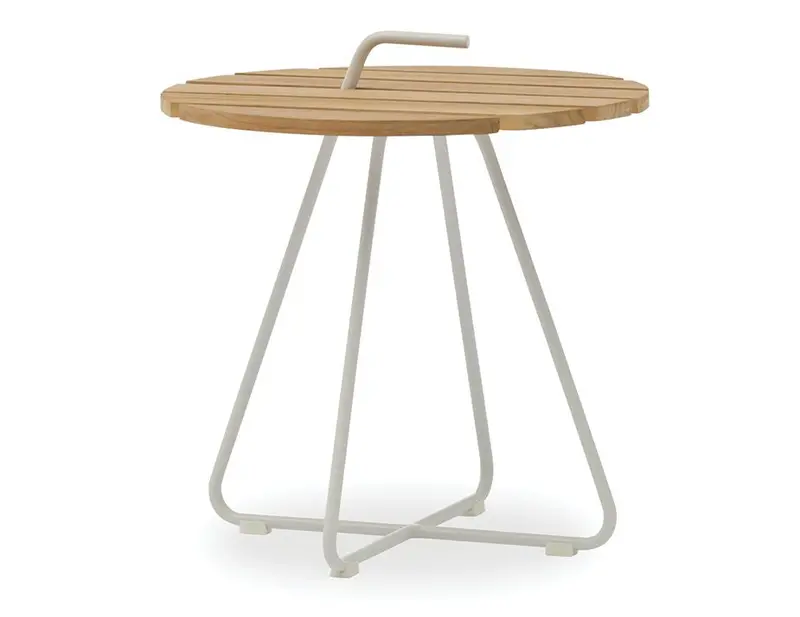 Take White Outdoor Side Table 1