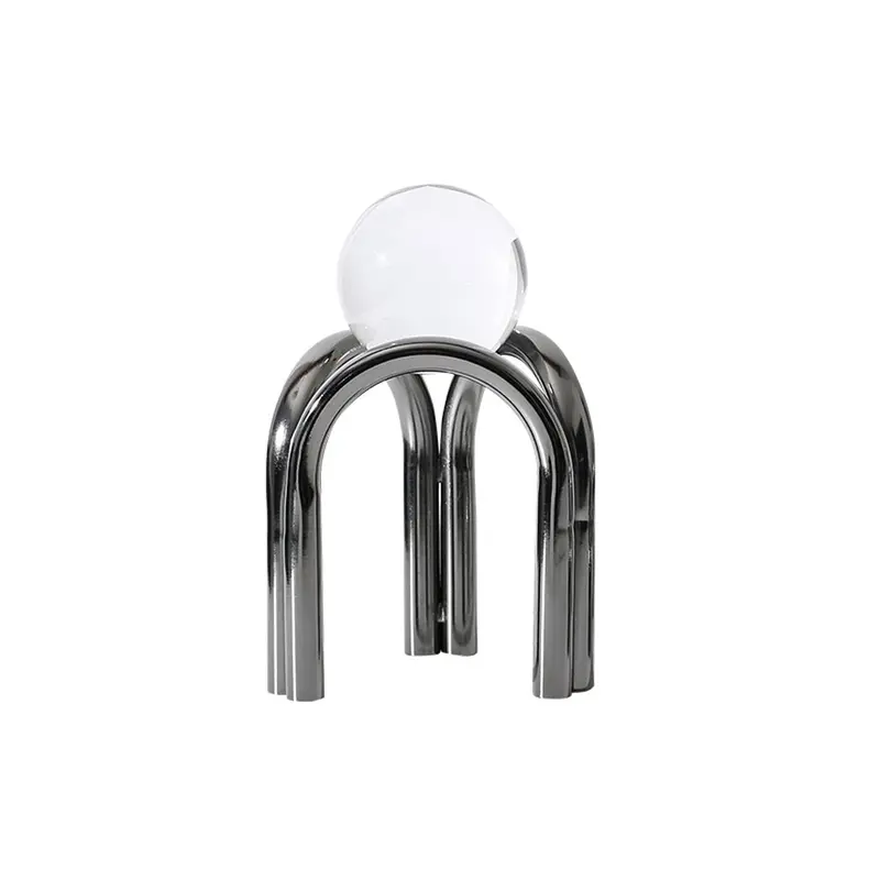 Tall Dome Arch Decorative Element – Black 1