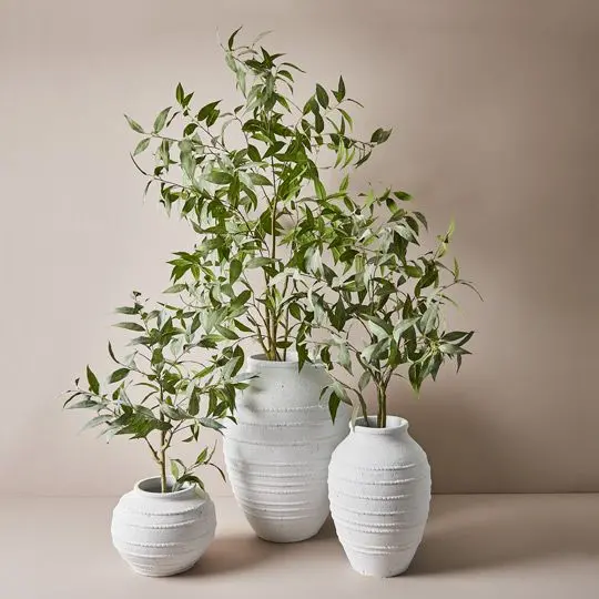 Tall Eucalyptus Tree Artificial Plants – 2-Pack 1