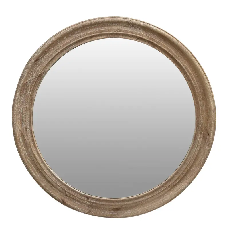 Target 100Cm Whitewashed Oak Mirror 1