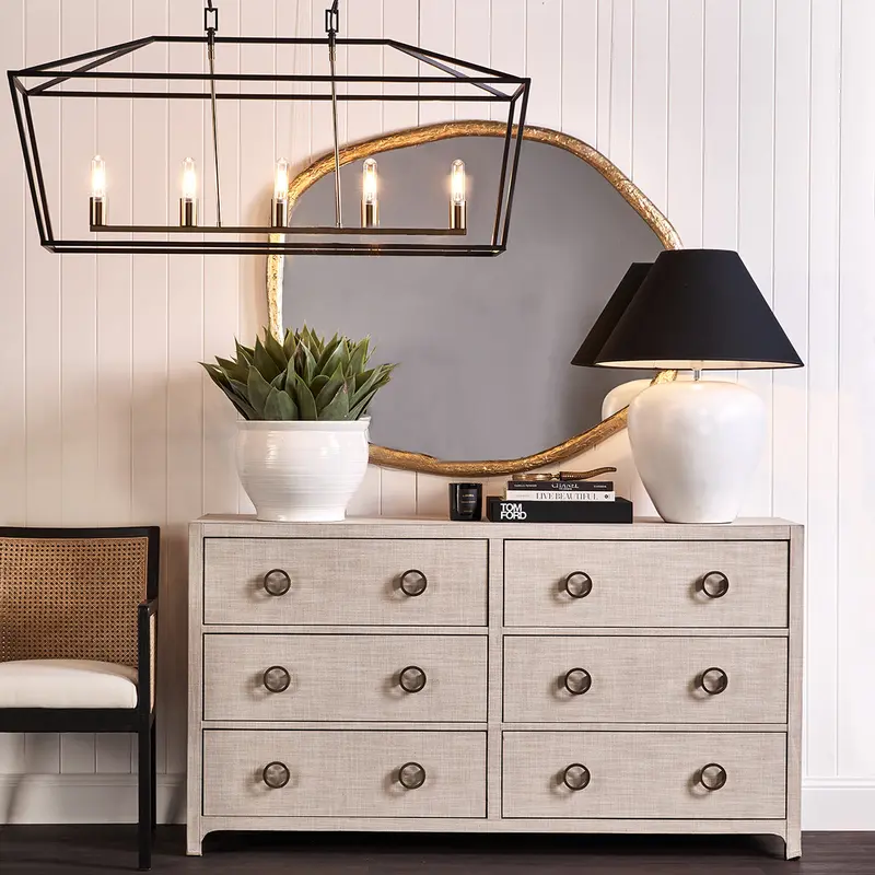 Tasman Wall-Mounted Mirror – Minimalist Framed Bathroom Or Entryway Mirror 1