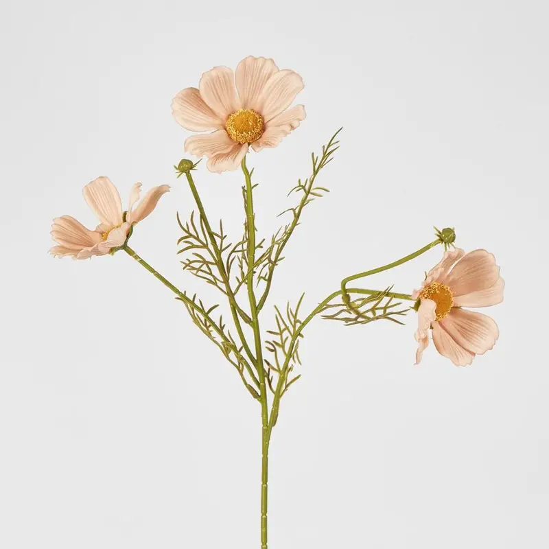 Three-Head Pink Cosmo Spray – 50 Cm Elegant Design 1