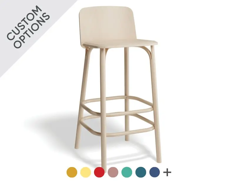 Ton Split Stool – Minimalist Wooden Design 1