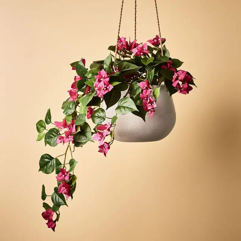 Tropical Bougainvillea Vine Sprays – Vibrant Pink & Purple, 6-Piece Set 1