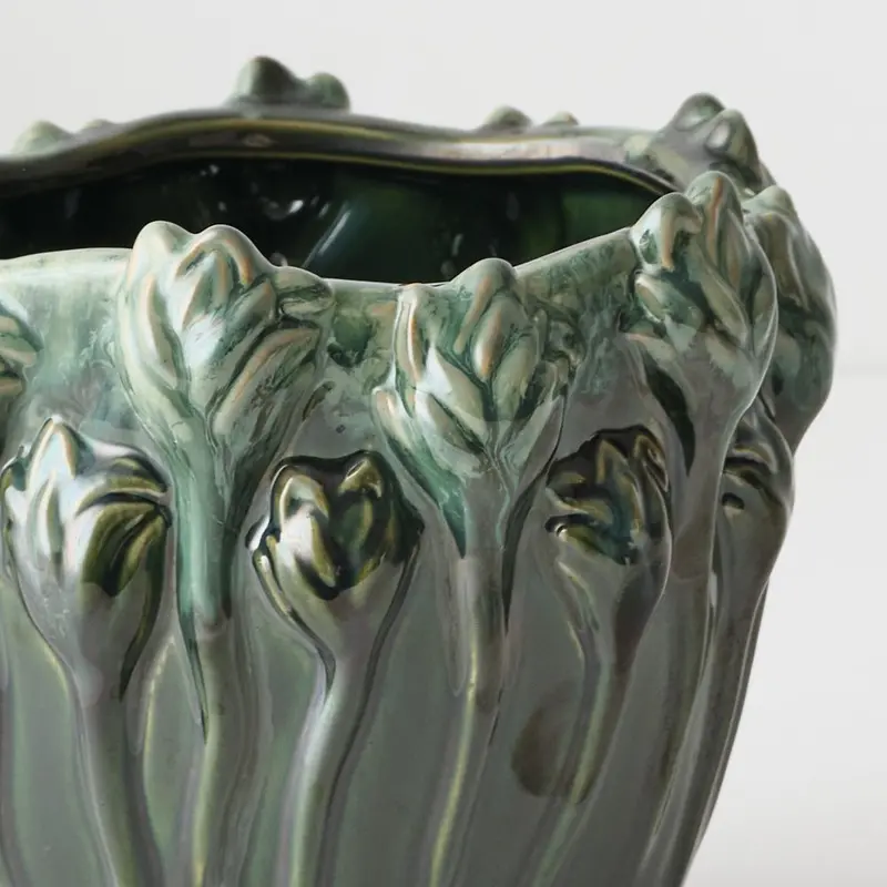 Tulipana Modern Pot Set – Two Matching Planters 1