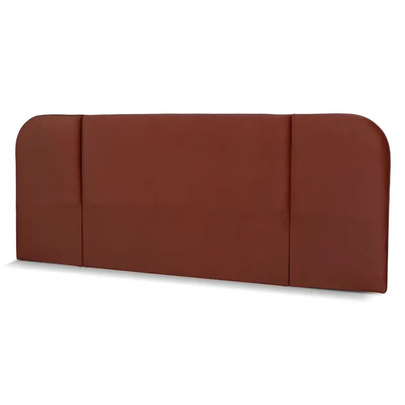 Umber Orange Fabric Queen Bedhead 1
