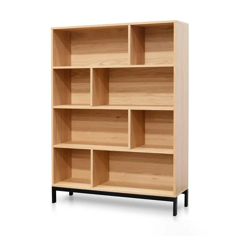 Unfinished Natural Wood Bookcase 1