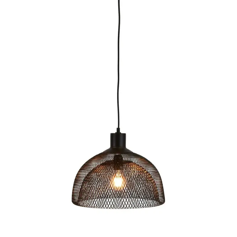 Valentino Medium Black Ceiling Pendant Light 1