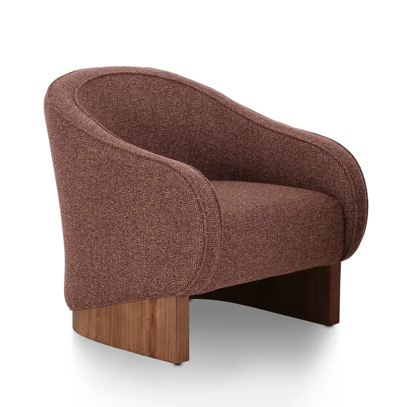 Verona Tawn Compact Armchair – Versatile Warm-Tone Seating Option 1