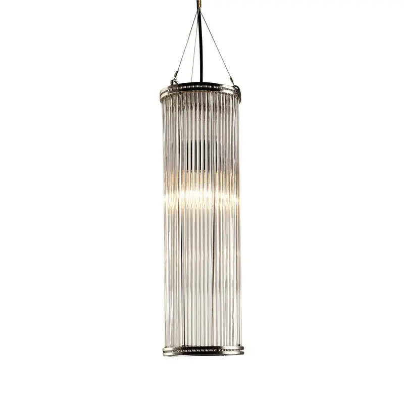 Verre Large Diameter Pipe Glass Pendant 1
