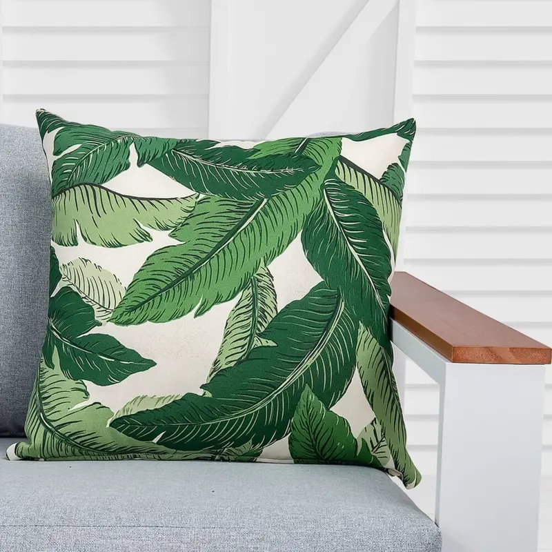 Vibrant Square Outdoor Pillow – Weather-Resistant Throw Cushion 1