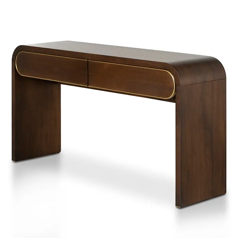Walnut Console Table – 1.5M Warm Wood Elegance 1