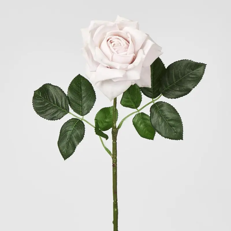 Walter Real-Touch Soft Pink Rose Stem – 61 Cm 1