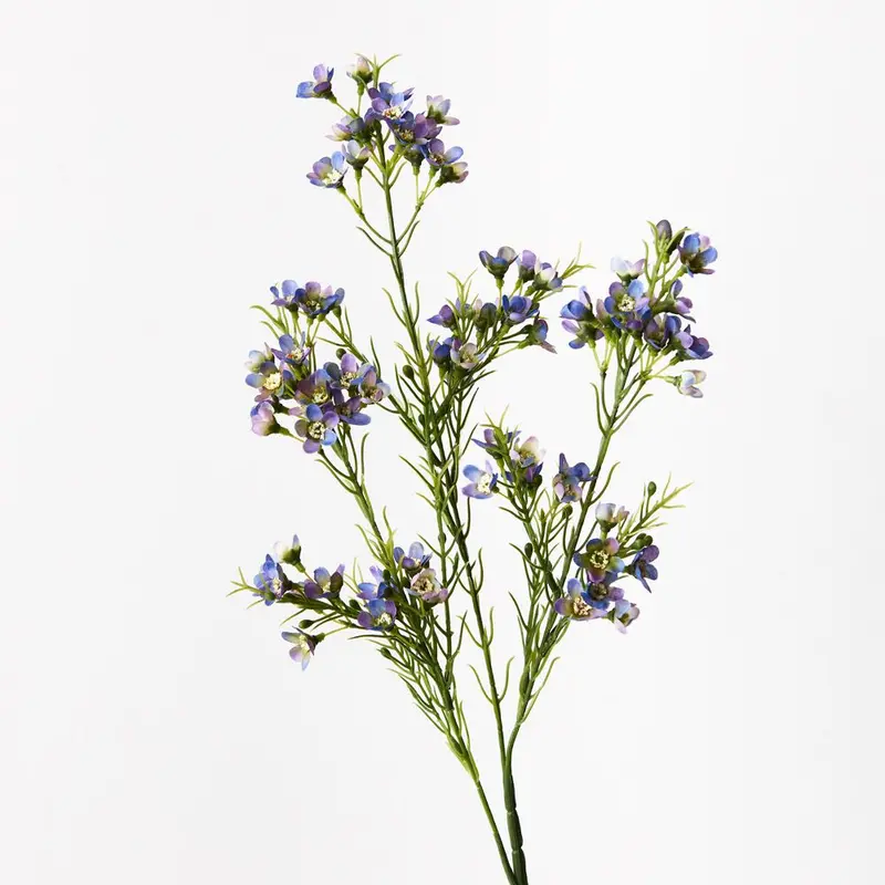 Wax Flower Artificial Spray Bundle – 12 Stems 1