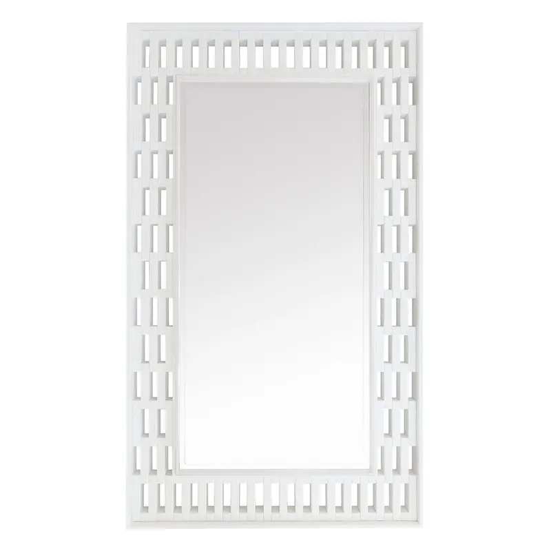 White Appin Full-Length Floor Mirror 1