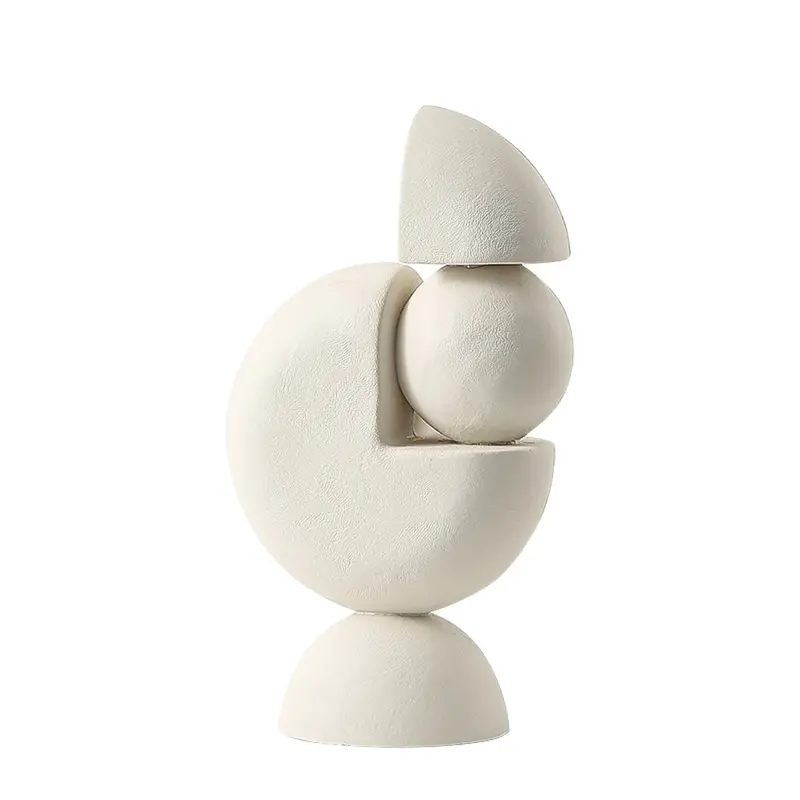 White Corner Balance Sculpture 1