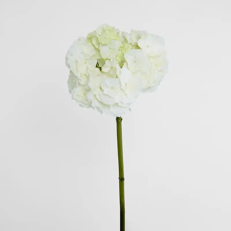 White Hydrangea Head – 50Cm Premium Artificial Bloom 1