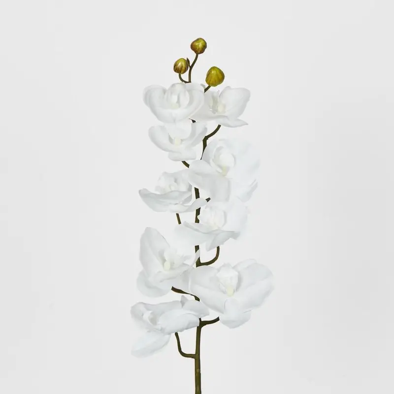 White Phalaenopsis Orchid Artificial Plant 1