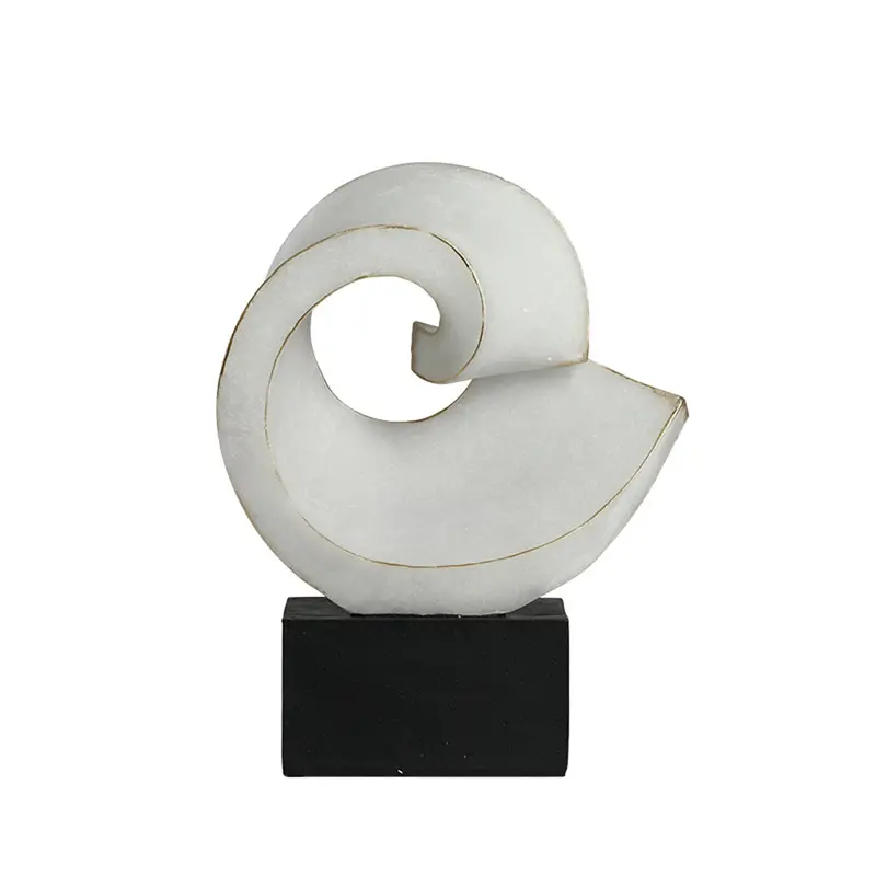 White Spiral Reel Wall Or Shelf Ornament 1