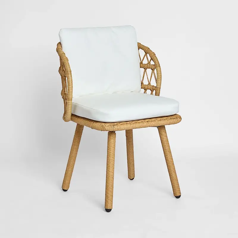 Winika Natural-Finish Outdoor Dining Chair 1