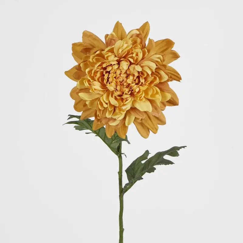 Yellow Artificial Chrysanthemum Stem – 76 Cm 1