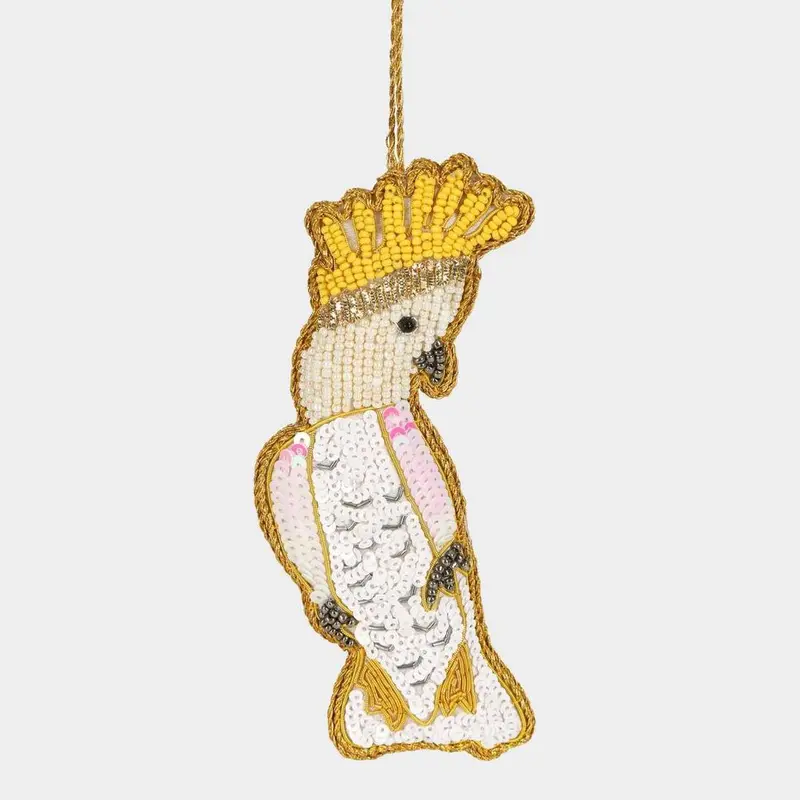 Yellow-Crested Cockatoo Hanging Ornament 1
