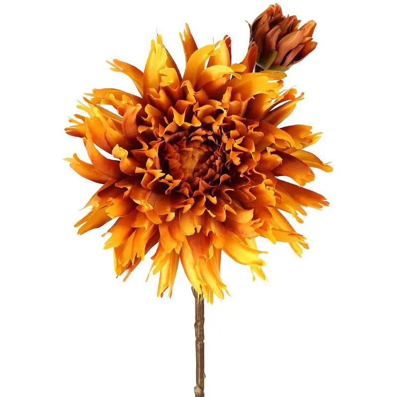 Yellow Mum Spray – 78Cm Chrysanthemum-Style Accent 1