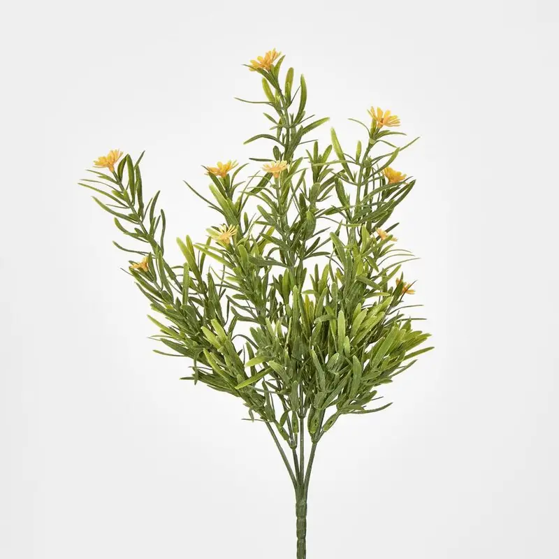 Yellow Wild Daisy Bush – Realistic Faux Daisy Shrub 1