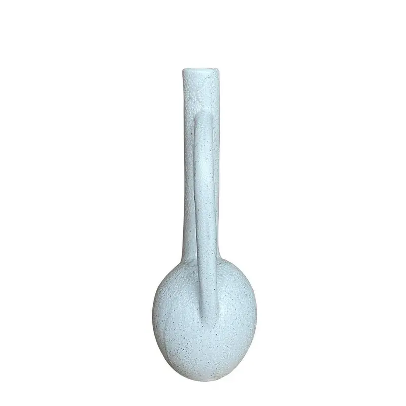 Yves Tall Chalk-Finish Vessel Planter 1