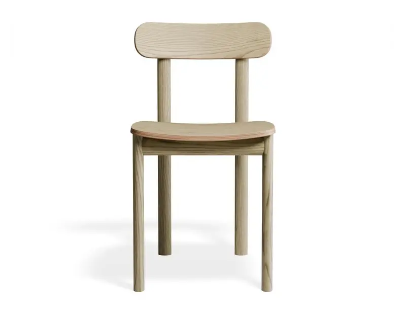 Zara Chair – Natural Wood Frame, No Upholstery 1